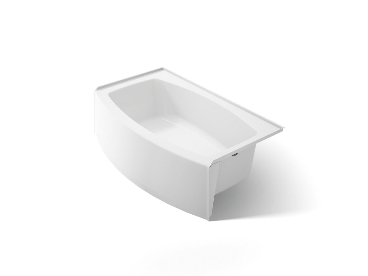 Kohler 1118-RA-0 Expanse 60" x 30" alcove bath, right drain