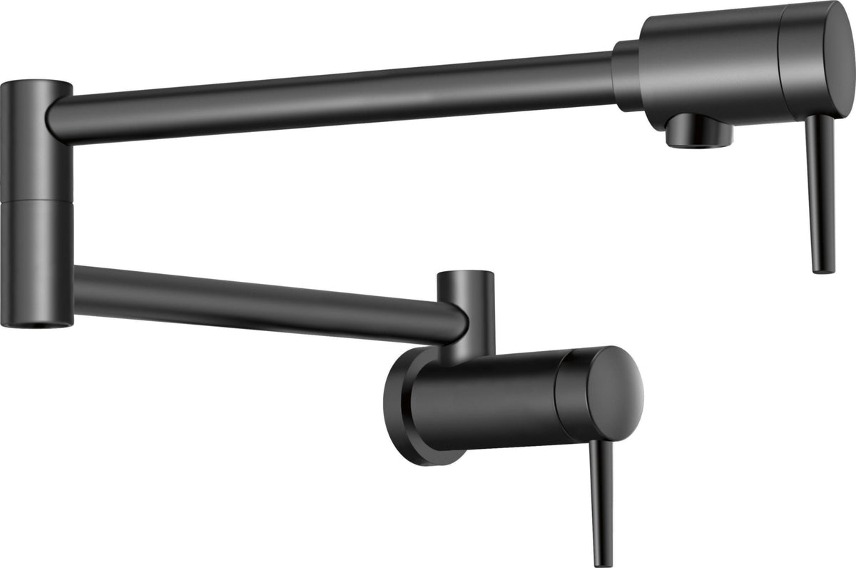 Delta 1165LF - Pot Filler Faucet - Wall Mount - Matte Black