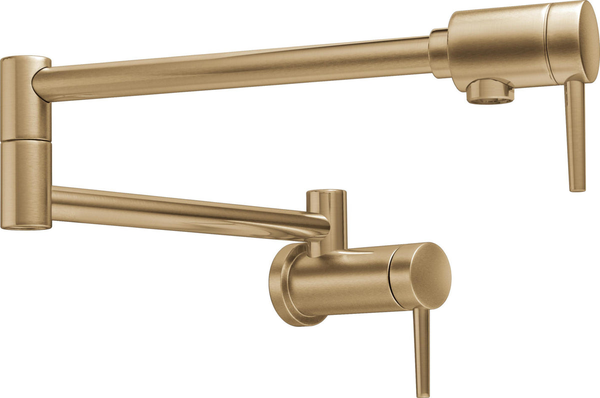 Delta 1165LF - Pot Filler Faucet - Wall Mount - Champagne Bronze