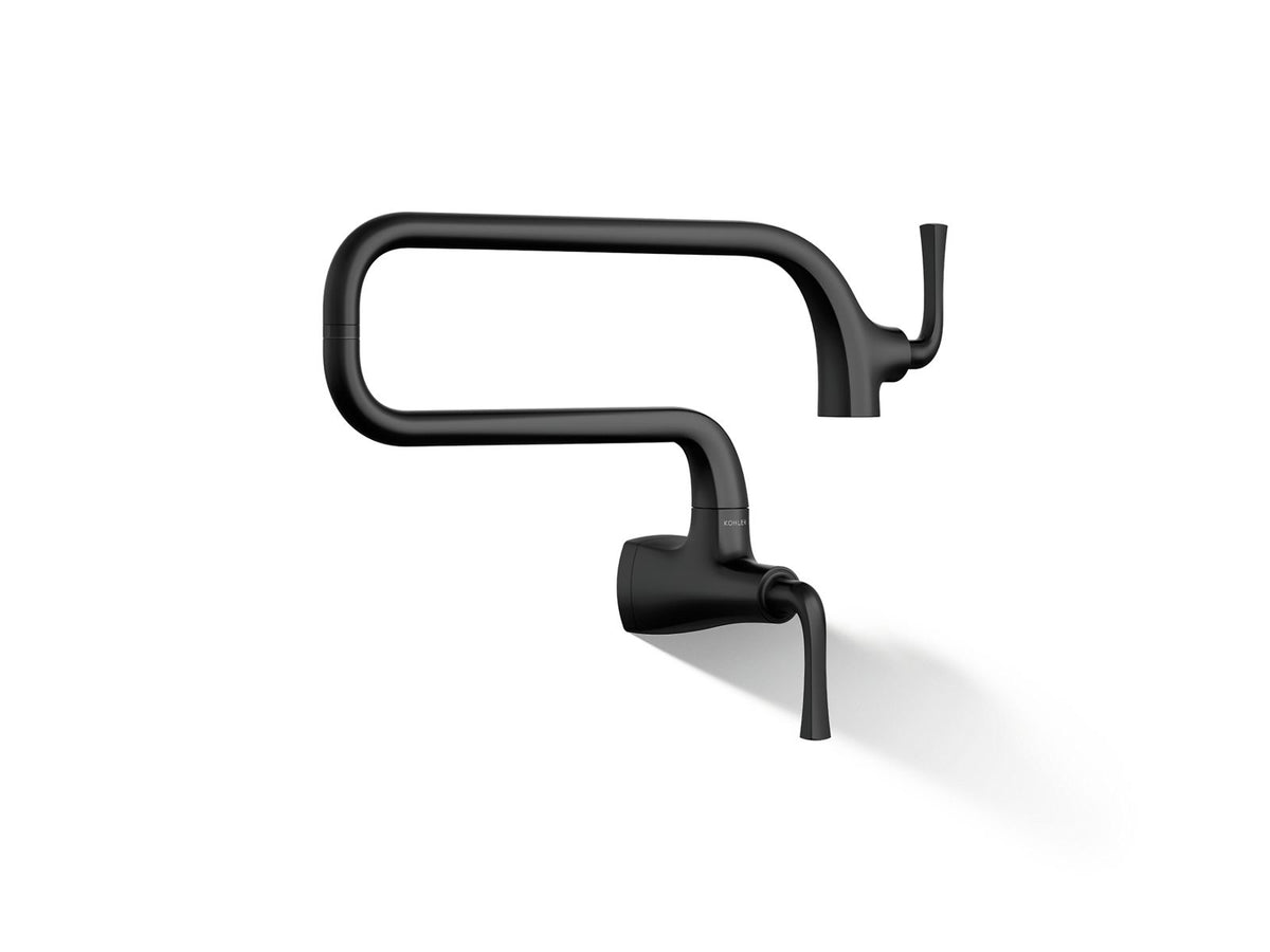 Kohler 22066-BL Graze Wall-mount pot filler