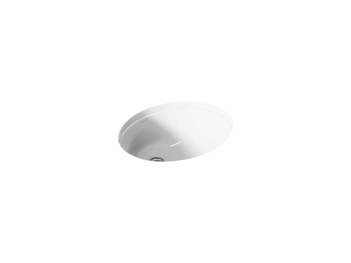 Kohler 2209-0 Caxton 17" oval undermount bathroom sink
