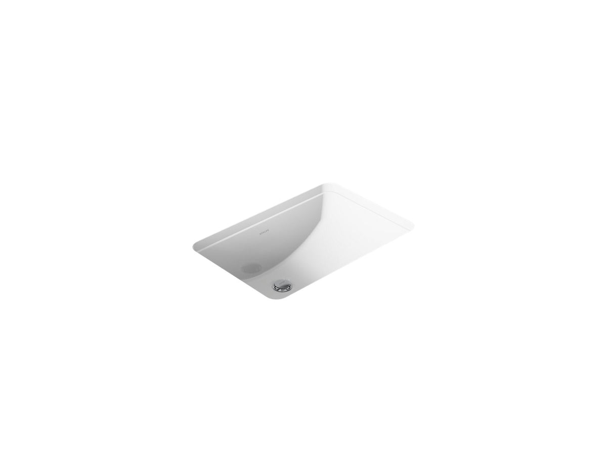 Kohler 2214-0 Ladena 21" rectangular undermount bathroom sink