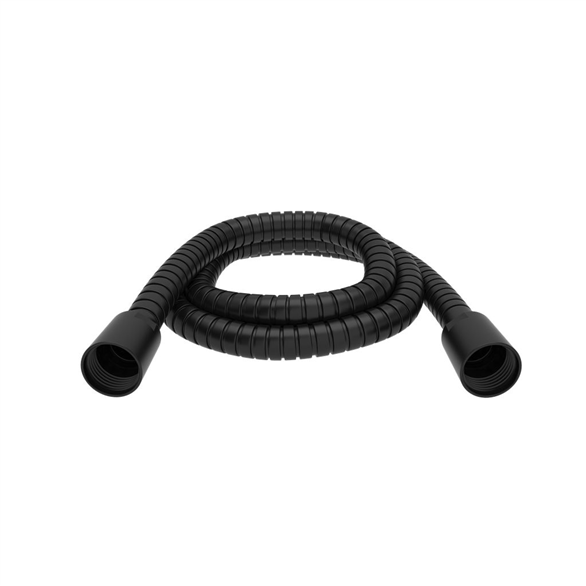 Riobel 7259BK Hose 59" 1/2" Metal Flexible Swivel W/2-Check Valves Black
