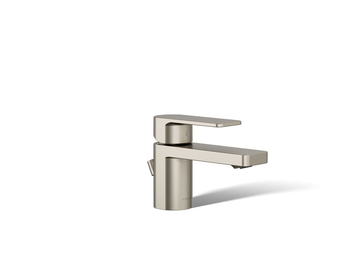 Parallel Low single-handle bathroom sink faucet, 0.5 gpm