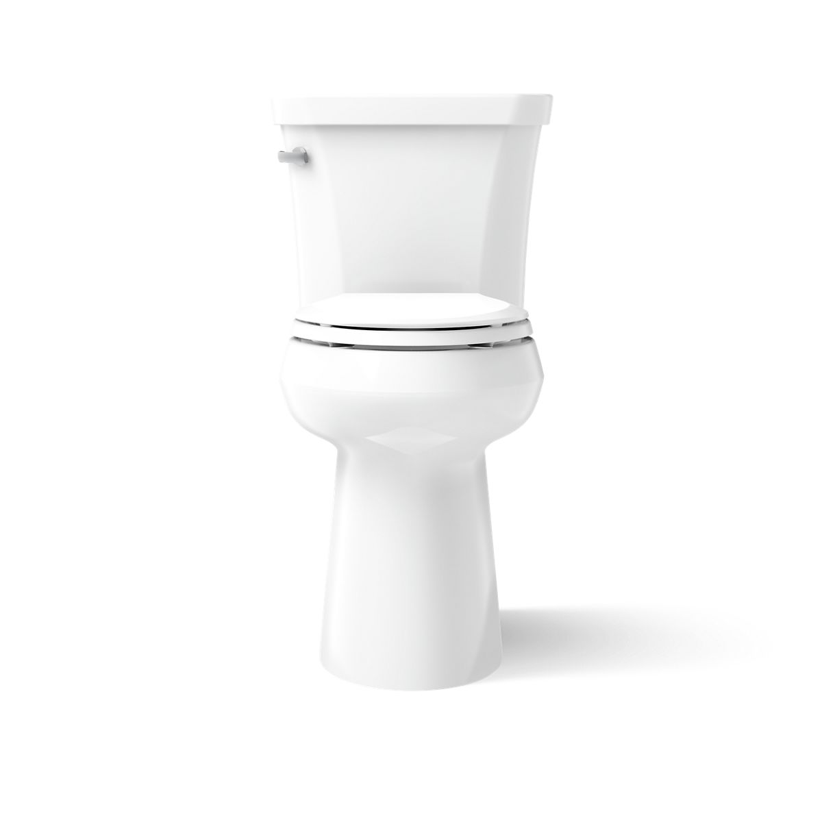 Kohler 25224-0 Highline Tall two-piece elongated toilet, 1.28 gpf