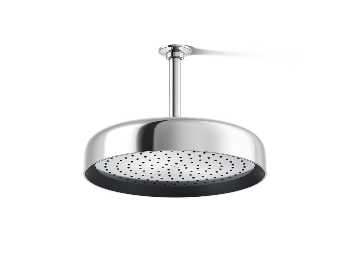 Kohler 26291-G-CP Statement Round 12" single-function rainhead, 1.75 gpm