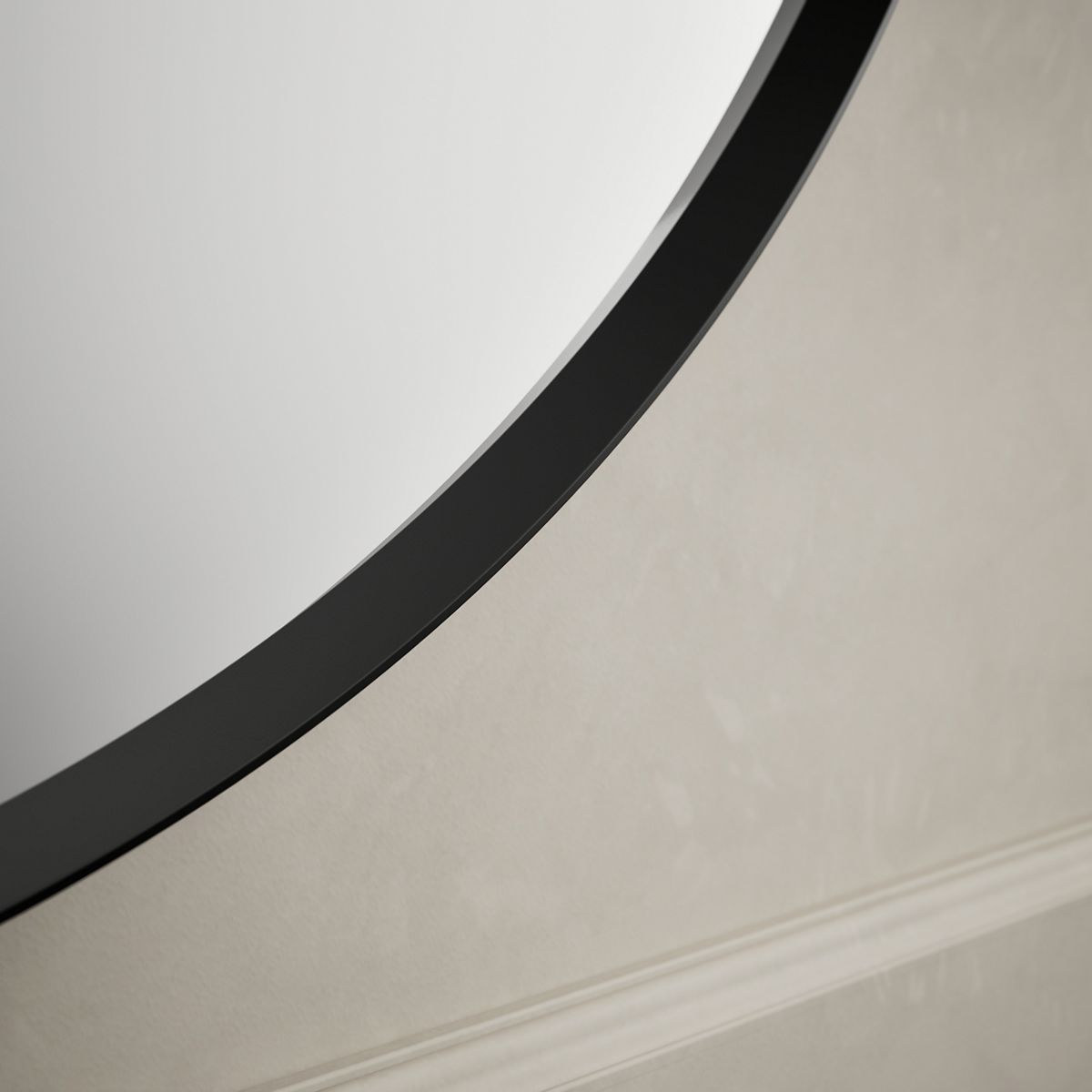 Kohler 31368-BLL Essential 32" round framed mirror