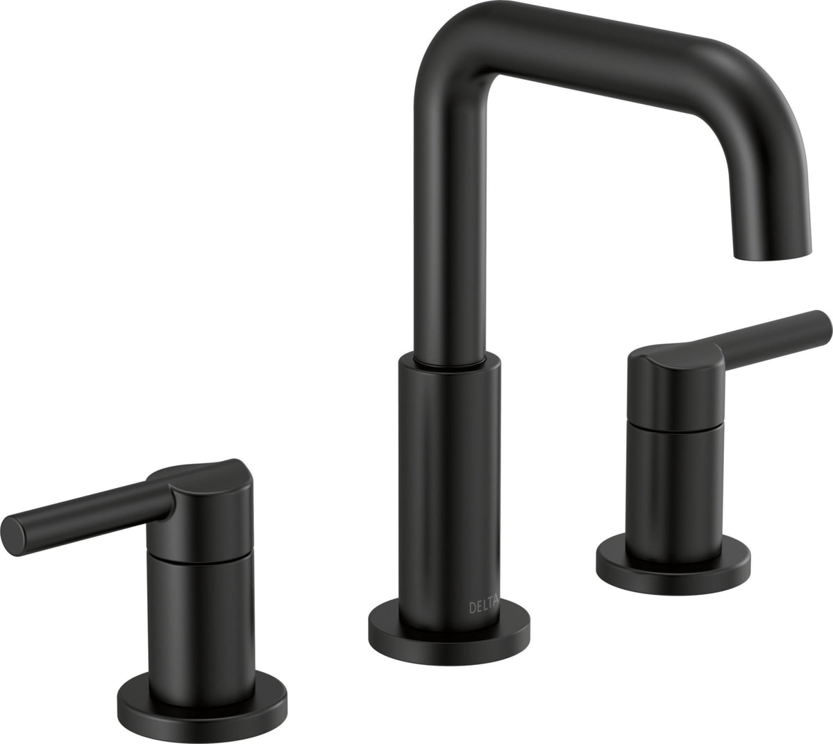 Delta 35849LF - Two Handle Widespread Bathroom Faucet - Matte Black