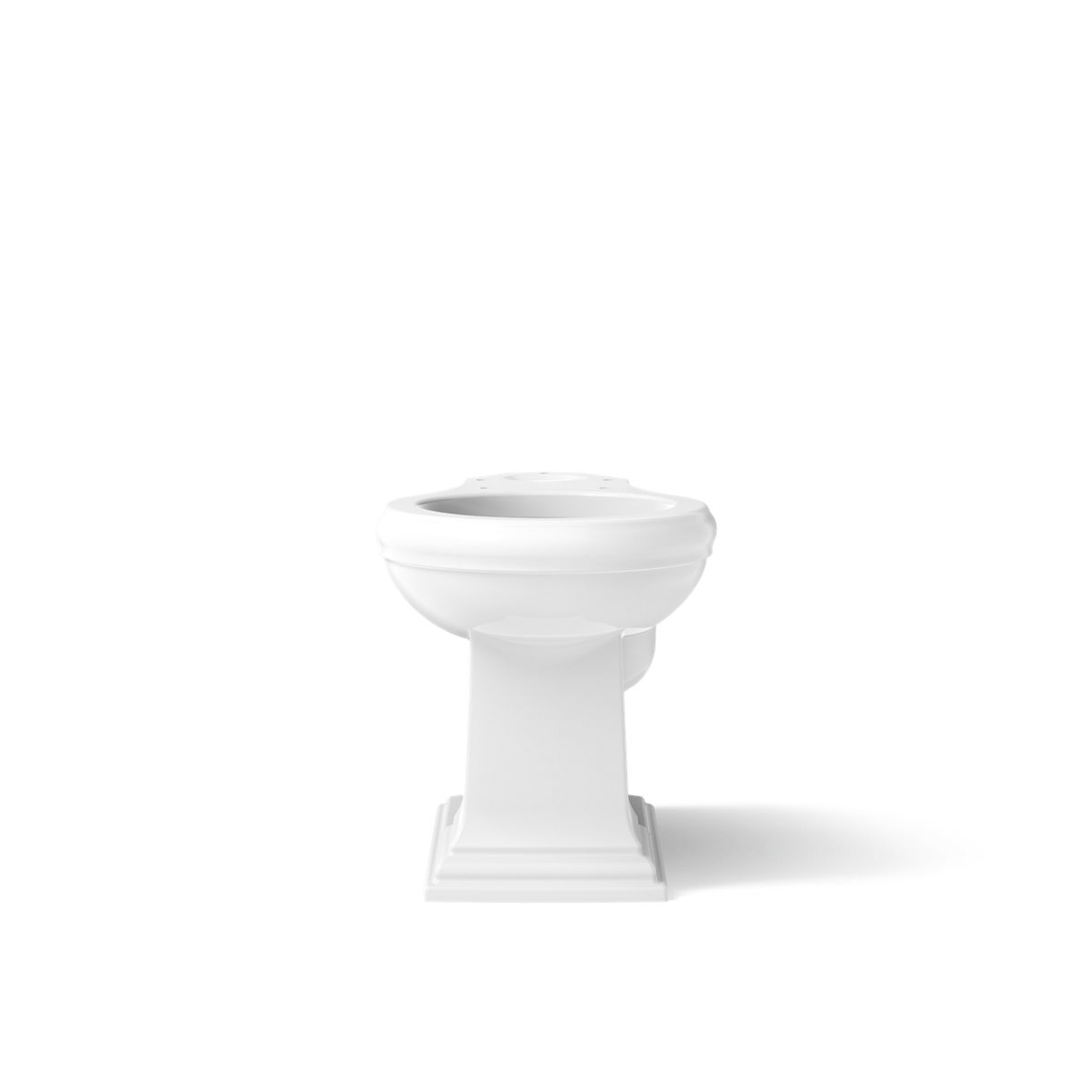 Kohler 4387-0 Memoirs Round-front bowl with concealed trapway
