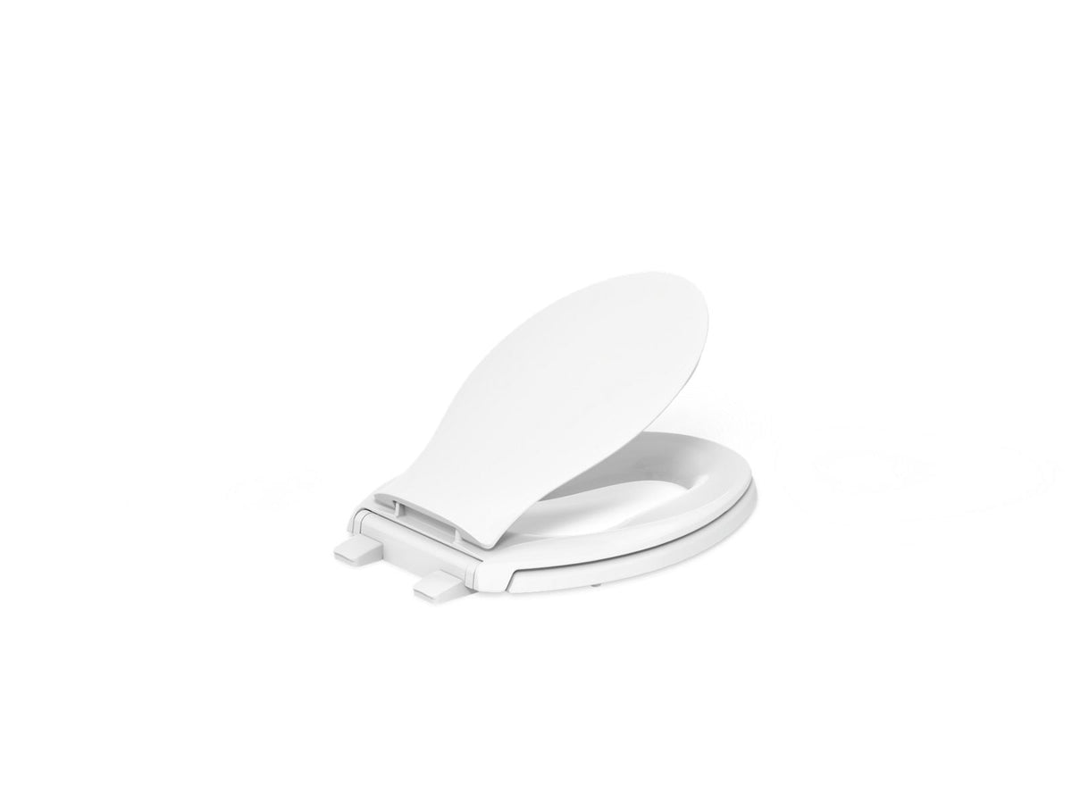 Kohler 4732-RL-0 Transitions ReadyLatch Quiet-Close elongated toilet seat
