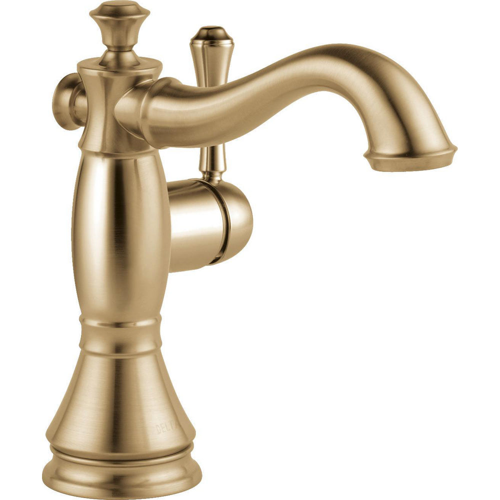 Delta 597LF-MPU - Single Hole - Single Handle-4" Plate/Metal Pop-Up