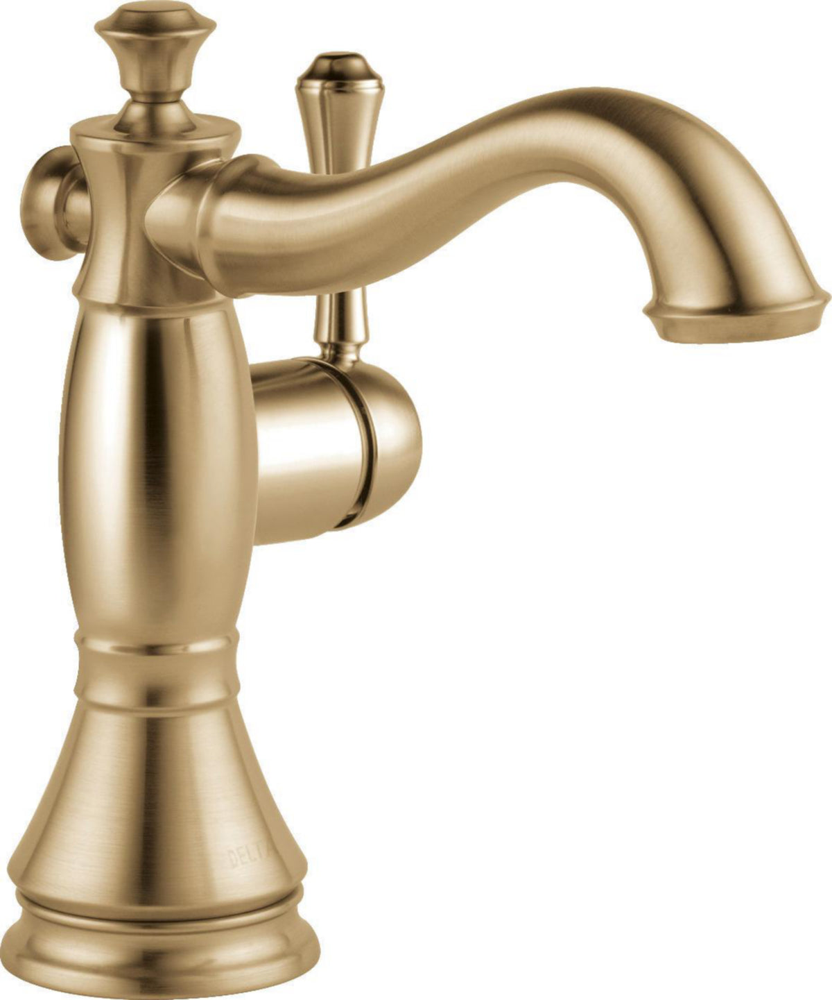 Delta 597LF-MPU - Single Hole - Single Handle-4" Plate/Metal Pop-Up