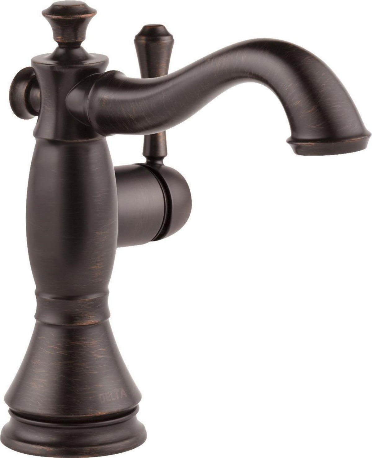 Delta 597LF-MPU - Single Hole - Single Handle-4" Plate/Metal Pop-Up