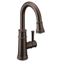 Moen 6260ORB - Oil rubbed bronze one-handle pulldown bar faucet