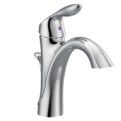 Moen 6400 - Chrome one-handle bathroom faucet