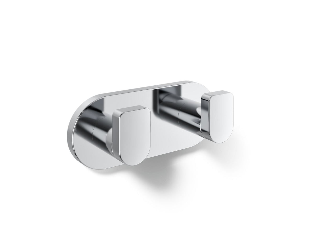 Kohler 73146-CP Composed Double robe hook