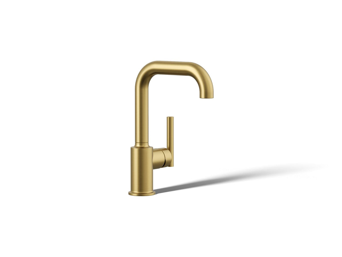 Kohler 7509-2MB Purist Single-handle bar sink faucet