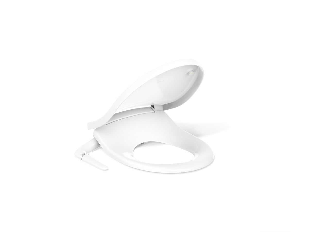 Kohler 76923-0 PureWash M250 Quiet-Close round-front toilet seat with antimicrobial agent