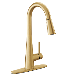 Moen 7864 - one-handle pulldown kitchen faucet - Brushed Gold