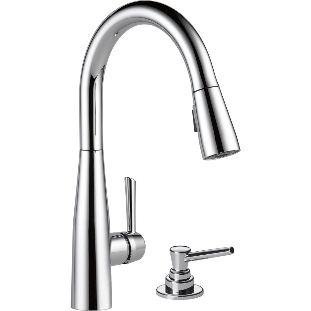 Delta 9113-DST - Single Handle Pull-Down Kitchen Faucet - Chrome