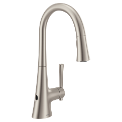 Moen 9126EWSRS - Spot resist stainless one-handle pulldown kitchen faucet
