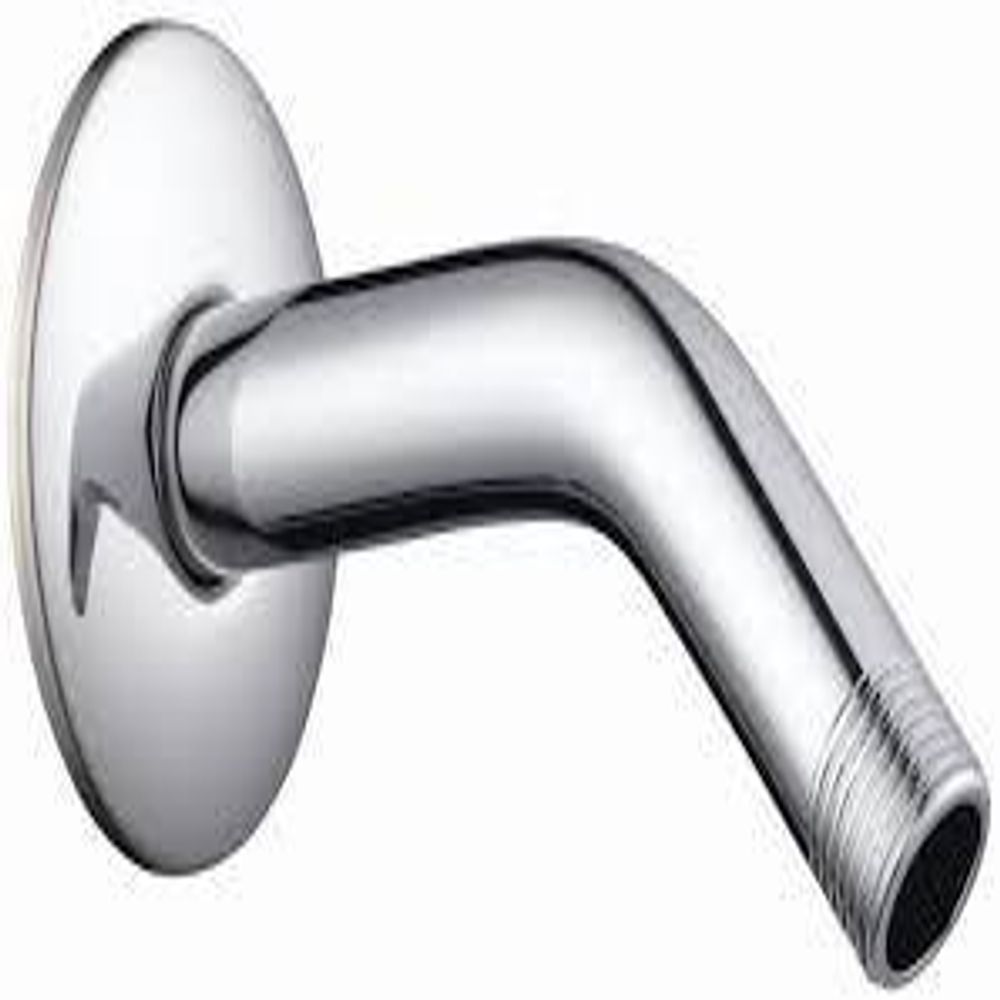 CraftX CX6SA - 6" Shower Arm & Flange - Polished Chrome