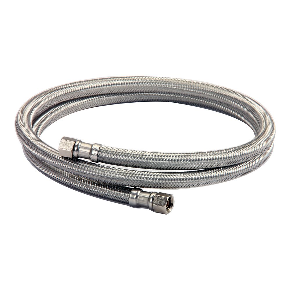 CraftX CX72IMC - 72" Braided Stainless Steel Icemaker Connector