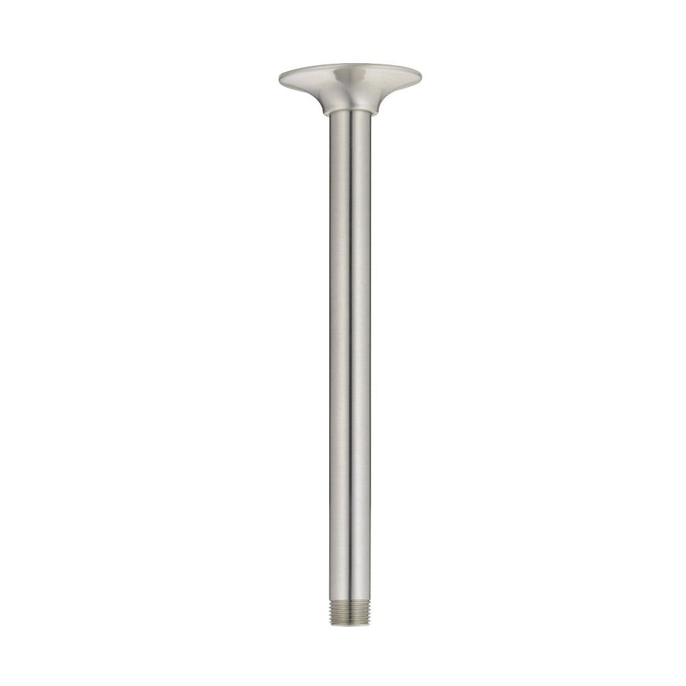 CraftX CXCM10SA - 10"Ceiling-Mount Shower Arm & Flange - Brushed Nickel