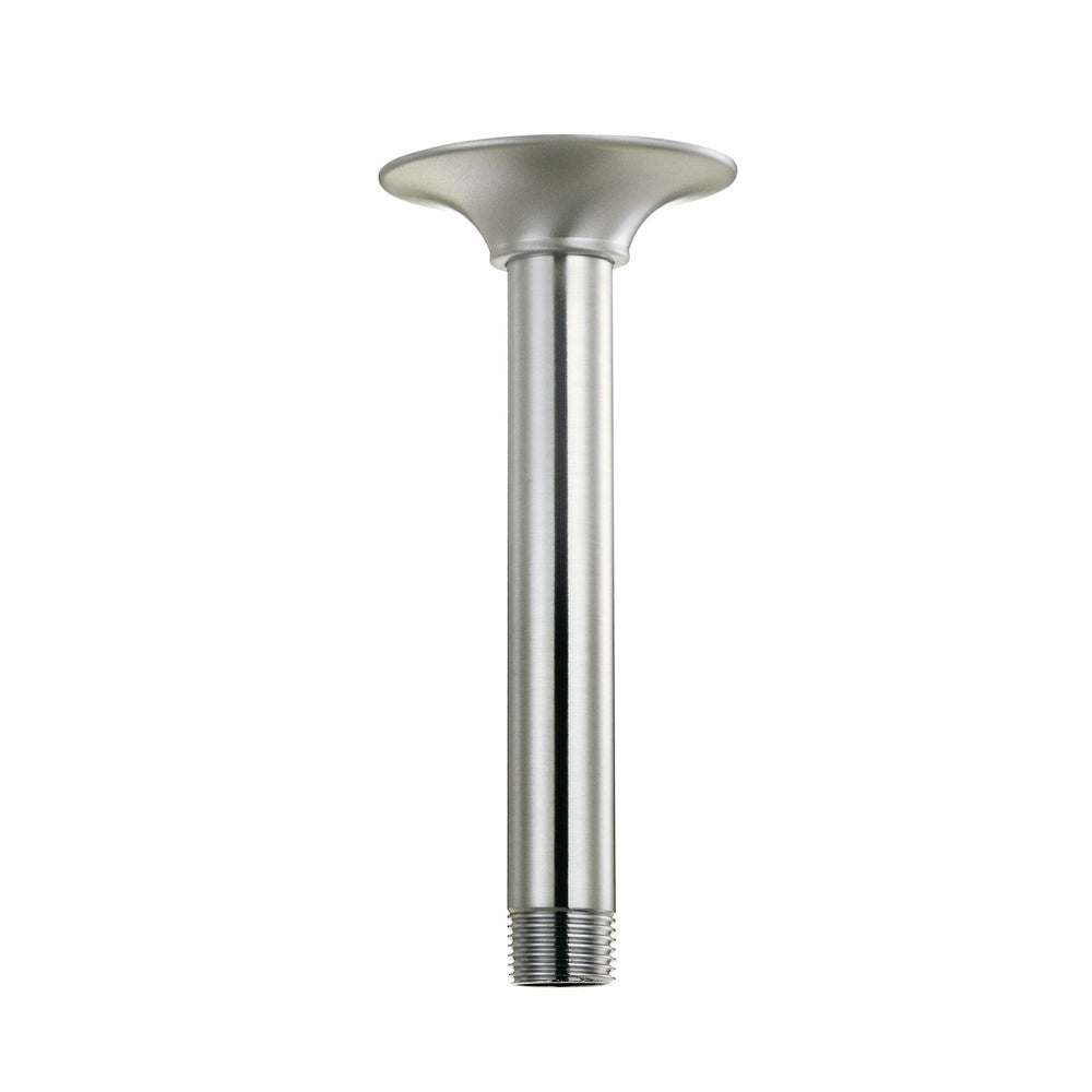 CraftX CXCM6SA - 6" Ceiling-Mount Shower Arm & Flange - Brushed Nickel