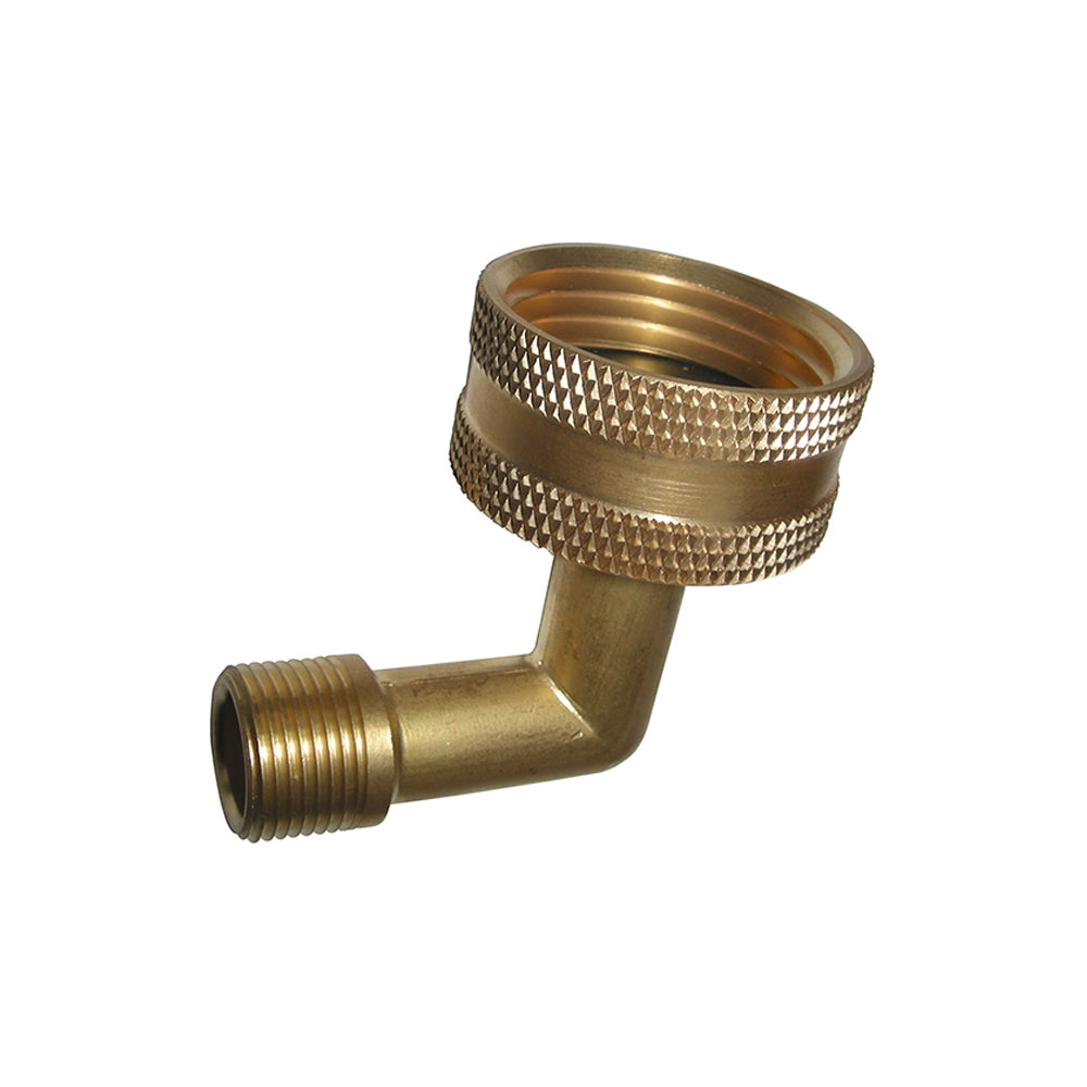 CraftX CXGHE - Lead-Free Brass Elbow For Dishwasher With Rubber Washer