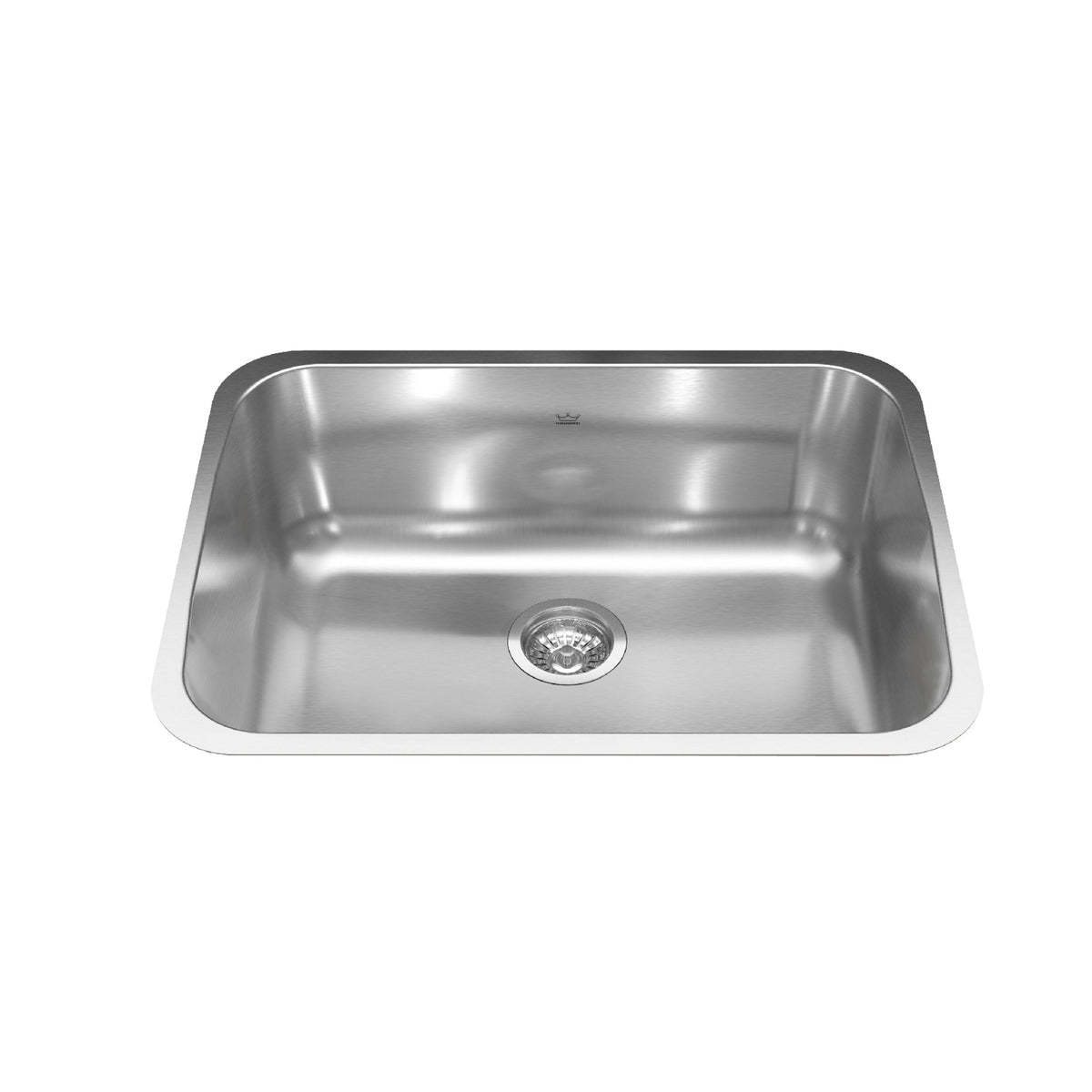 Franke Kindred NS1925U-9 - Reginox 24.75-in LR x 18.75-in FB Undermount Single Bowl Stainless Steel Kitchen Sink