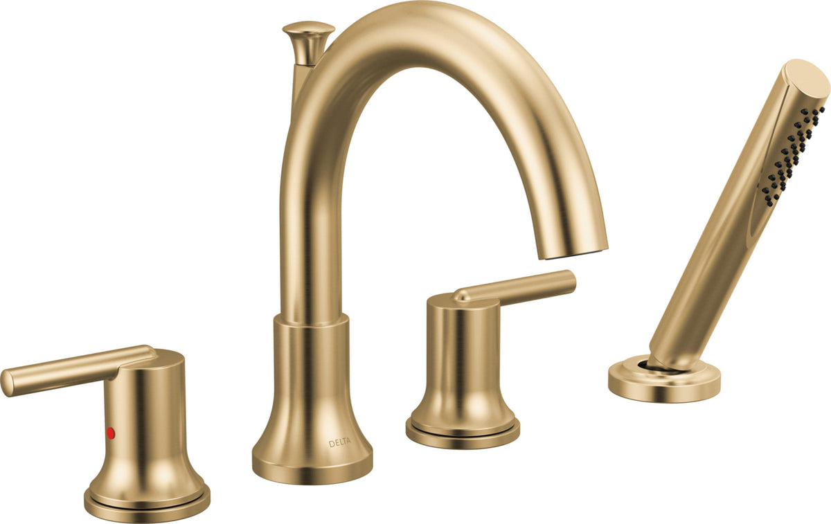Delta T4759 - Roman Tub W/ Hand Shower Trim - Champagne Bronze