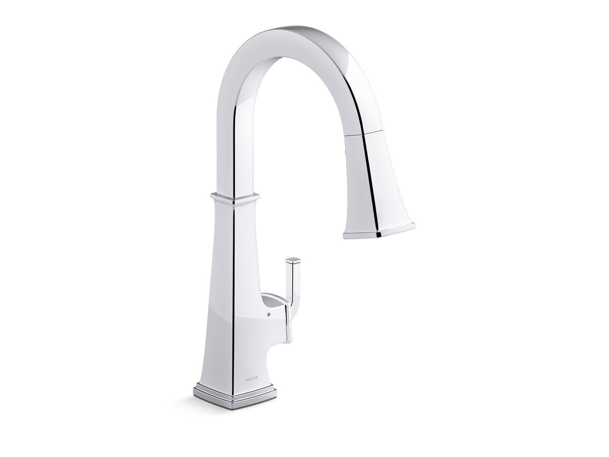 Riff Touchless pull-down kitchen sink faucet with KOHLER Konnect and three-function sprayhead
