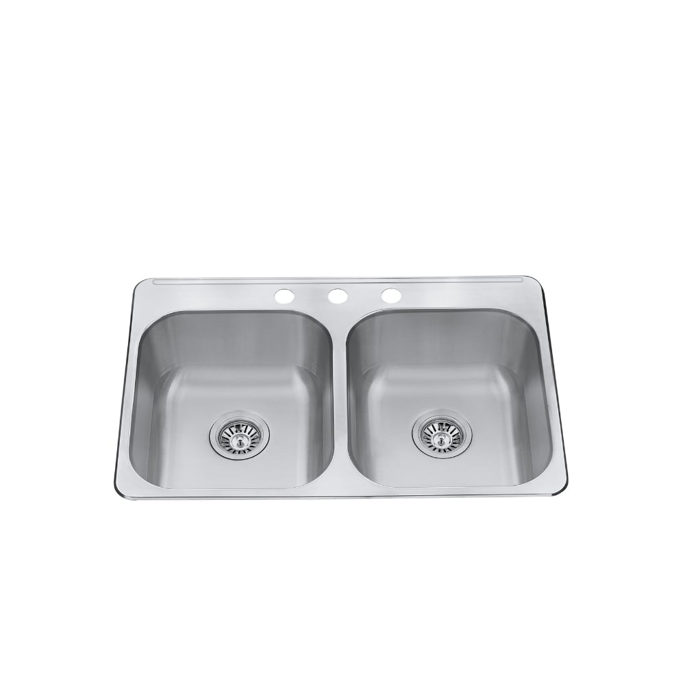 CraftX CXTD31207-3 31-inch drop-in kitchen sink