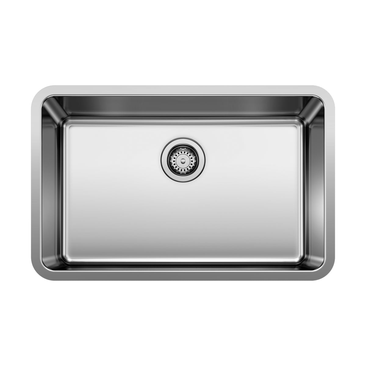 Blanco - 402717 - Formera 28" Single Bowl Undermount Stainless Steel Kitchen Sink - Satin Polish