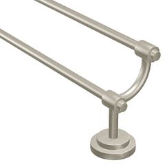 Moen DN0722BN - Brushed nickel 24" double towel bar