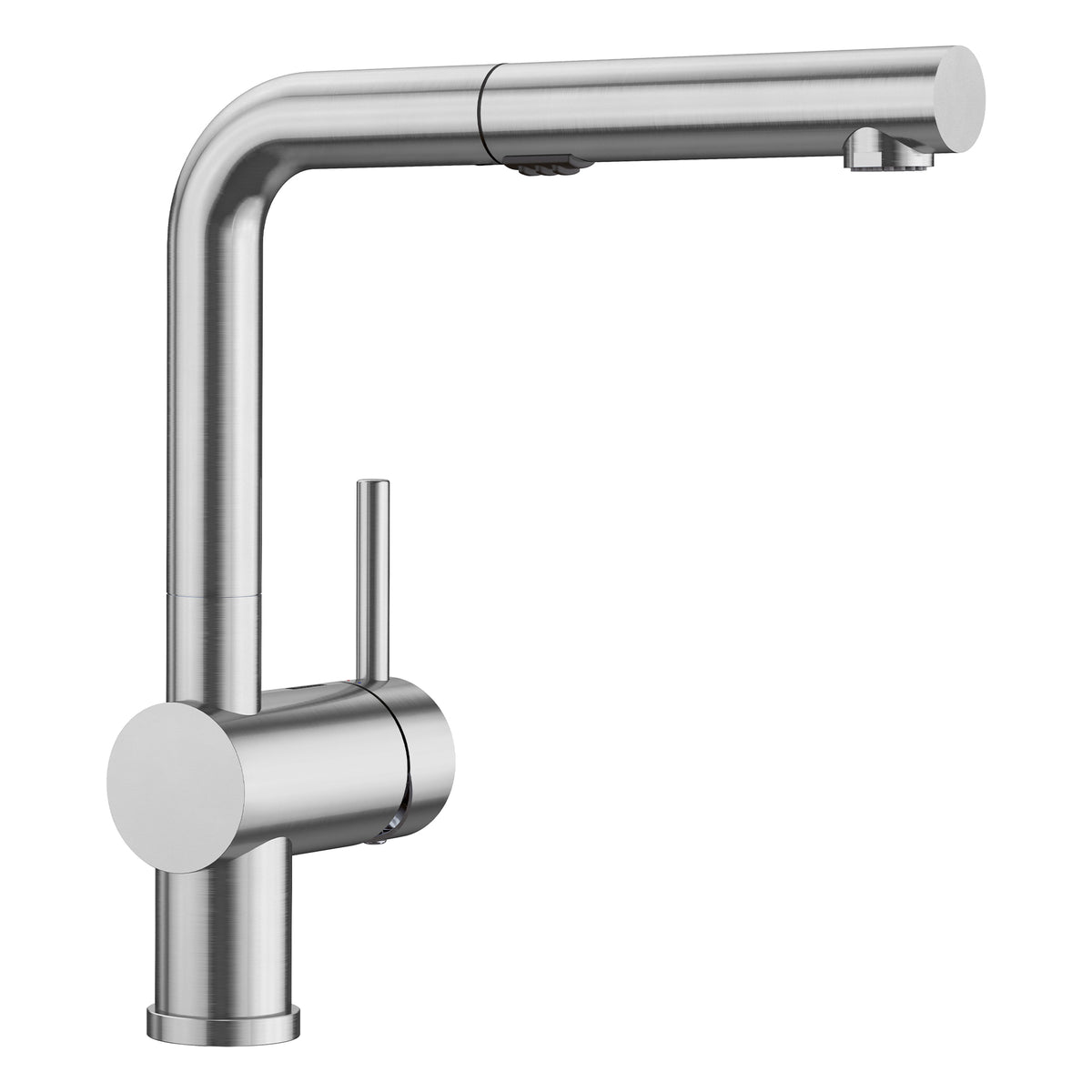 Blanco - 526366 - Linus Low Arc Pull-Out Dual-Spray Kitchen Faucet - PVD Steel