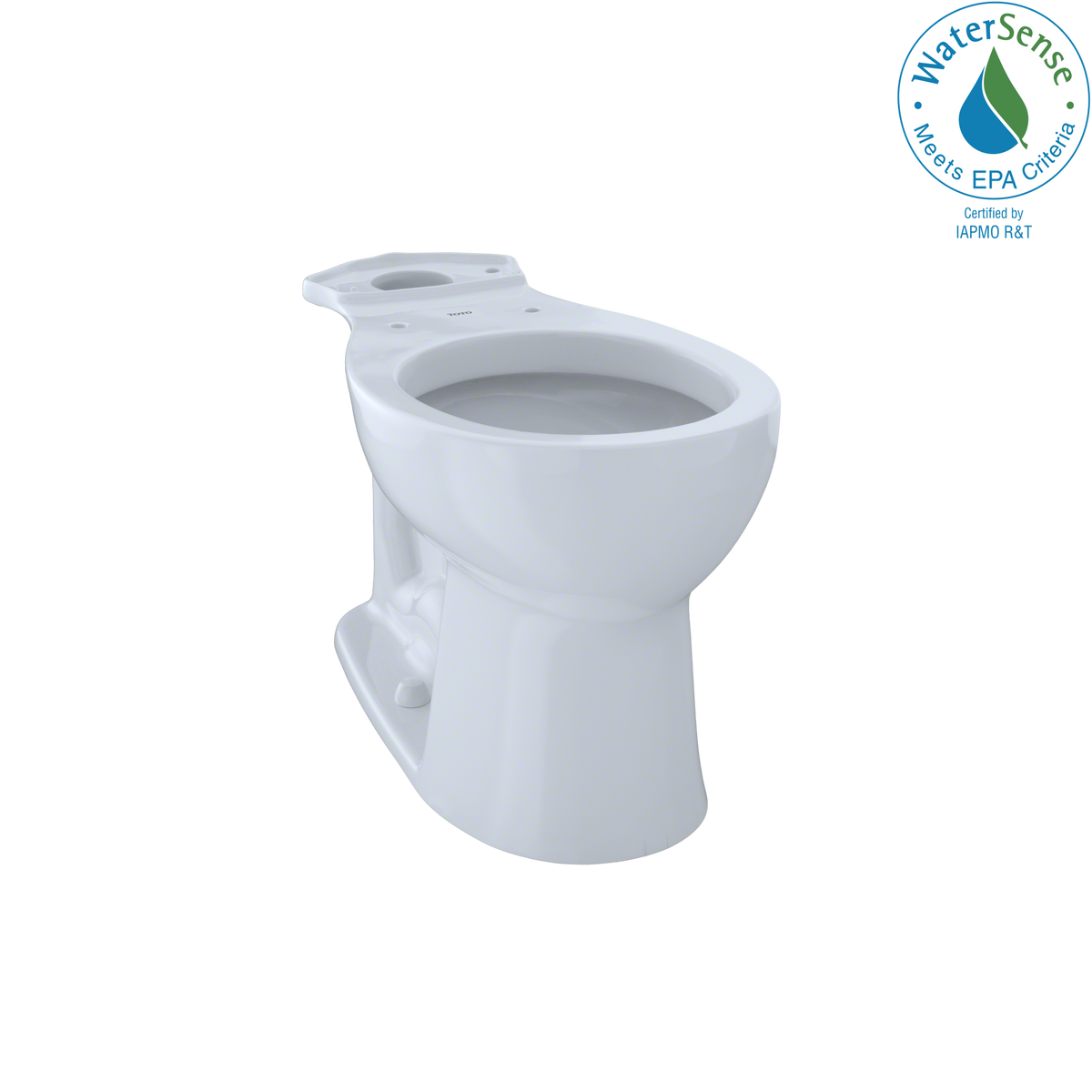 TOTO Entrada Universal Height Round Toilet Bowl, Cotton White - C243EF#01