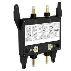 Moen S3102 - 2-outlet thermostatic digital shower valve
