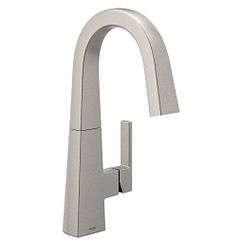 Moen S55005 - one-handle bar faucet - Spot Resist Stainless