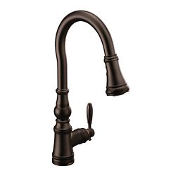 Moen S73004 - one-handle pulldown kitchen faucet - Oil Rubbed Bronze