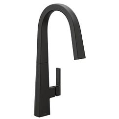 Moen S75005 - one-handle pulldown kitchen faucet - Matte Black