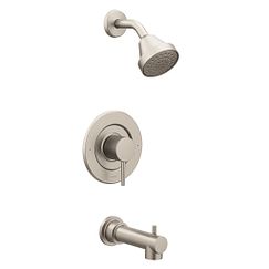 Moen T2193 - Posi-Temp(R) tub/shower - Brushed Nickel