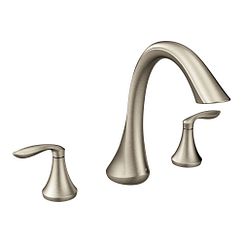 Moen T943 - two-handle roman tub faucet - Brushed Nickel
