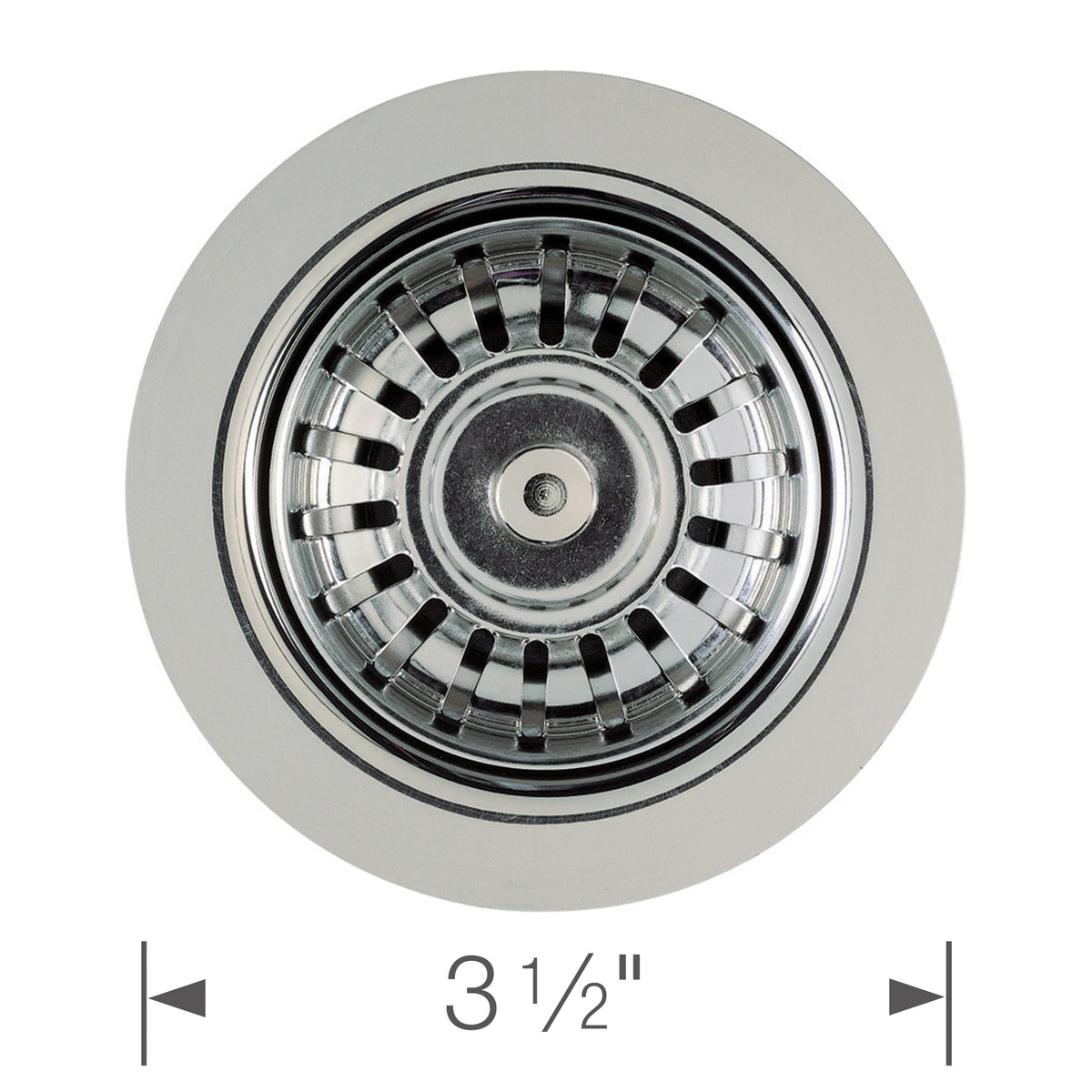 Blanco - 406216 - Basic Basket Strainer - Stainless Steel - Dimension Shot