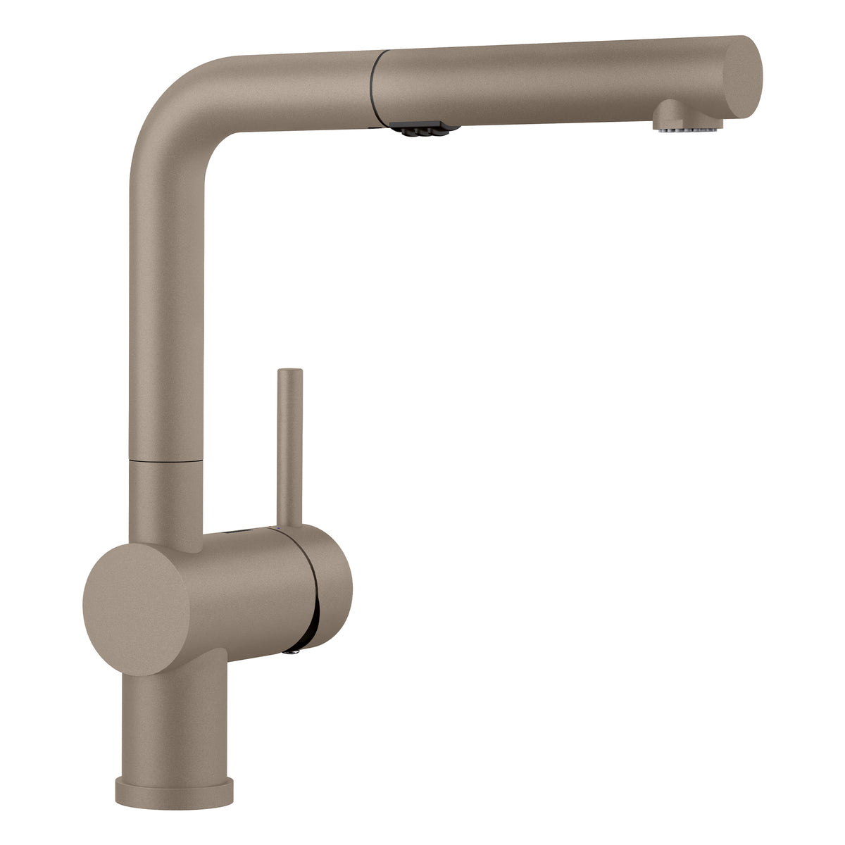 Blanco - 526371 - Linus Low Arc Pull-Out Dual-Spray Kitchen Faucet - Truffle