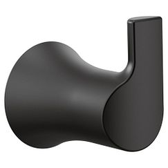 Moen YB0203BL - Matte black single robe hook