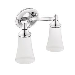 Moen YB2862CH - Chrome two globe bath light