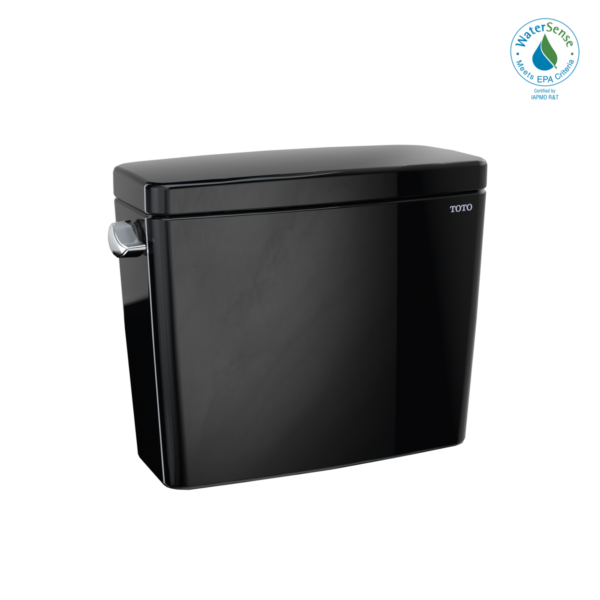 TOTO Drake 1.28 GPF Toilet Tank with WASHLET+ Auto Flush Compatibility, Ebony - ST776EA#51
