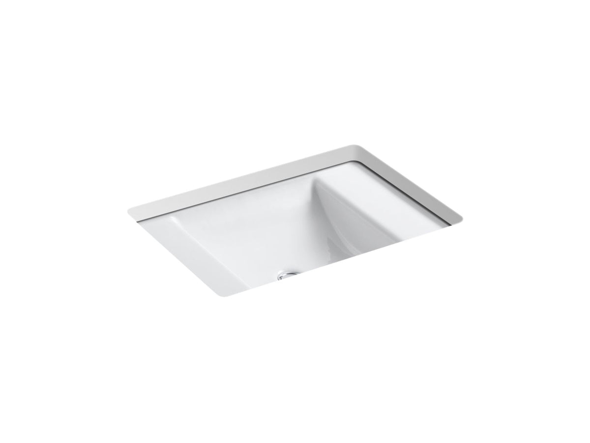 Ledges 22-1/2" rectangular undermount bathroom sink
